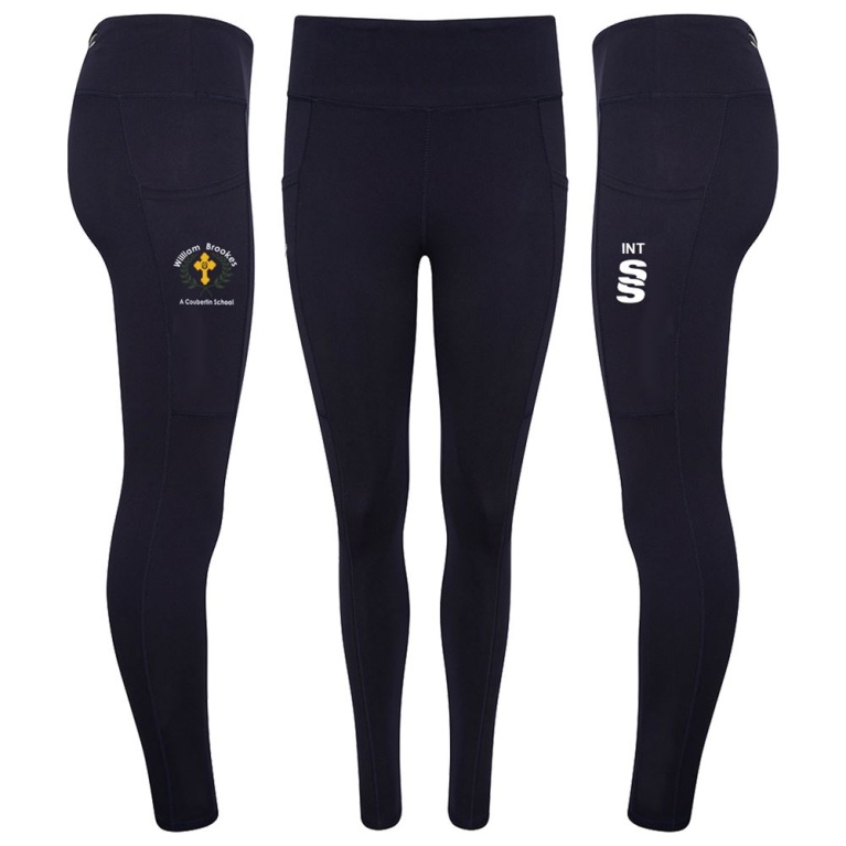 William Brookes Staff Dual Legging - Navy/White